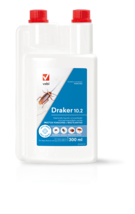 Draker 10.2 Inseticida Concentrado Anti-Insetos 300 ml