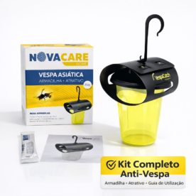 NOVACARE ARMADILHA P/ VESPA ASIATICA + ATRATIVO